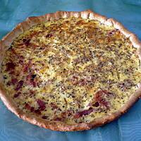 recette Quiche magret séché/lardons