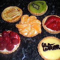 recette tartelettes aux fruits