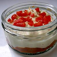 recette VERRINE SUR TROIS COULEURS