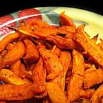 recette Ahh !!!!!!!!! Enfin des frites diététiques !!!!!!!!!  Frites de patate douce sans friture !