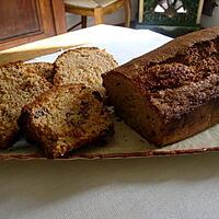 recette CAKE ARDECHOIS a la creme de marron et choco blanc