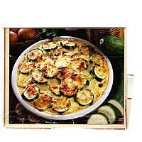 recette Gratin de courgettes au chévre