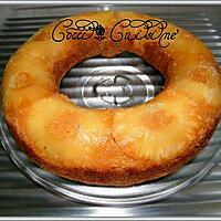 recette COURONNE A L'ANANAS FACON TATIN