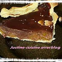 recette Tarte choco/ mangue