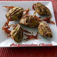 recette Madeleines au pralin