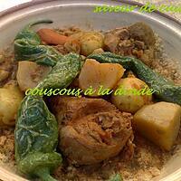 recette couscous tunisien: