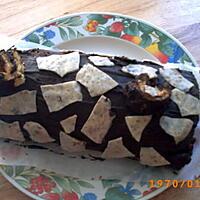 recette buche au chocolat et la crème chantilly