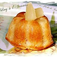 recette Pudding à l'ananas