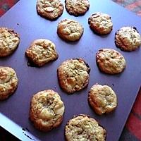 recette Cookies chocolat blanc & pistaches