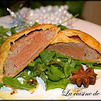 recette Feuilleté de canard au foie gras