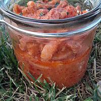 recette Sauce à la tomate et lardons