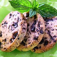 recette SABLES CHOCO-MENTHE