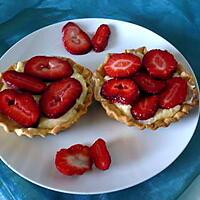 recette Tartelettes aux fraises allégées