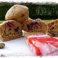 recette Muffins cerise / spéculoos & tonka