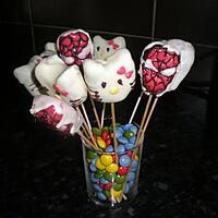 recette cake pops hello kitty,spider man