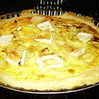 recette quiche pommes de terre et oignons