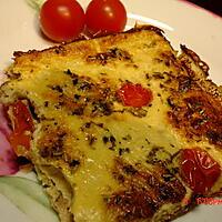 recette Clafoutis au thon et tomates cerises