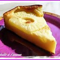 recette clafoutis à l ananas