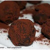 recette truffes aux chocolat ( maison)