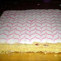 recette Millefeuille framboise