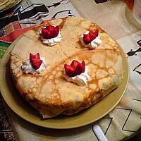 recette gateau de crêpe