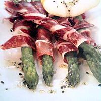 recette Asperges au jambon serrano