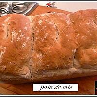 recette pain de mie