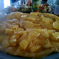 recette Tarte tatin d’ananas frais