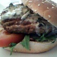 recette Burger au saint agur