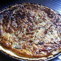 recette Quiche aux lardons.