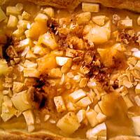 recette tarte pommes ananas