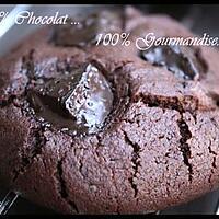 recette **Cookies tout chocolat outrageusement délicieux nommés aussi "outrageous"**