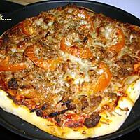 recette pizza à la bolognaise