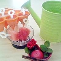 recette Batonnets glacés à la fraise