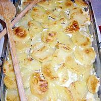 recette Gratin de pommes de terres à la viande haché crémeux et 4 épices