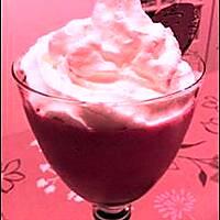 recette Mousse de fraises chantilly