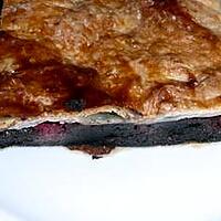 recette galette frangipane choco-framboises