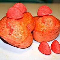 recette Muffins moelleux aux fraises Tagada ®