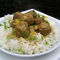 recette Boulettes de viande  au curry