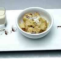 recette Bread&Butter pudding de pomme et Brioche