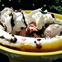 recette Banana split