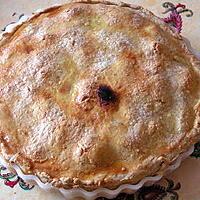 recette Pie à la rhubarbe