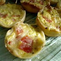 recette Mini quiches tomates oignons