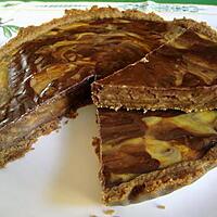 recette tarte speculos chocolat /citrons