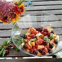 recette Salade de fruits au sirop estivales