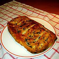 recette Fougasse pignons et graines de tournesol