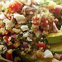 recette Salade Grecque Quinoa et Avocat