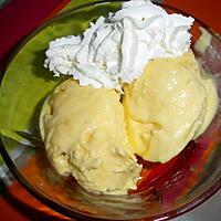 recette glace a la mangue