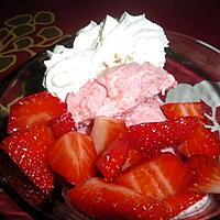 recette fraises melba