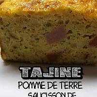 recette tajine pomme de terre et saucisson de boeuf